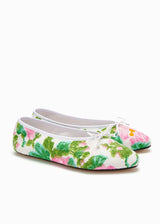 PEONY BALLET SLIPPER | 70s Terry