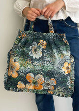 FRILL TOTE BAG | Limited Edition 70s Floral