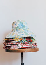 GARDEN HAT | 80's Pastel Chintz