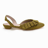 BELLE COCKTAIL FLAT | Ochre Moiré