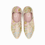 WILLOW BABOUCHE | Metallic Brocade