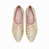 WILLOW BABOUCHE | Metallic Brocade