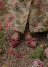 DAPHNE SLIPPER | Rose Velvet