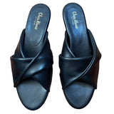 SAMPLE | VENUS MULE | Black Leather | 38, 39