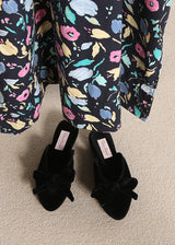 HEBE HOUSE-DRESS | 80's Floral Cotton | ONE OF A KIND MIDI