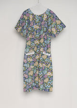 HEBE HOUSE-DRESS | 70's Floral Cotton | ONE OF A KIND