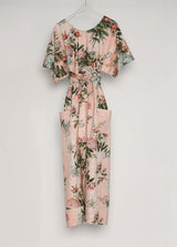 HEBE HOUSE-DRESS | 90's Hydrangea Chintz | ONE OF A KIND MIDI