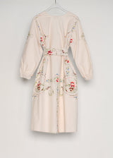 AMARYLLIS KAFTAN | Cream Vintage Linen | ONE OF A KIND