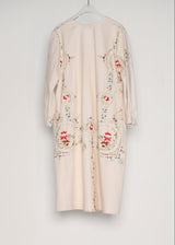 AMARYLLIS KAFTAN | Cream Vintage Linen | ONE OF A KIND