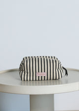 VANITY BAGS | Black Ticking