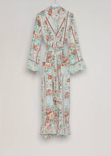 FLEUR ROBE | 90's Floral Cotton | ONE OF A KIND
