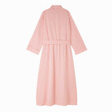 FLEUR ROBE | Pink Ticking