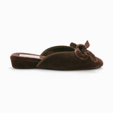 DAPHNE SLIPPER | Chocolate Velvet