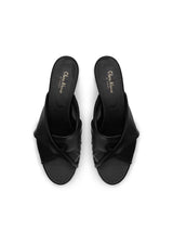 VENUS MULE | Black Leather