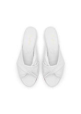 VENUS MULE | White Leather