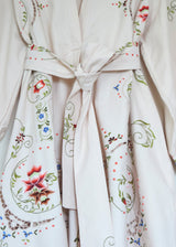 AMARYLLIS KAFTAN | Cream Vintage Linen | ONE OF A KIND