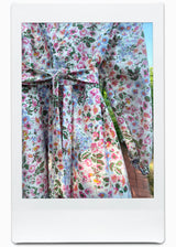 AMARYLLIS KAFTAN | 70's Cotton Floral | ONE OF A KIND