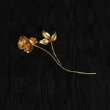 OBJET TROUVÉ | 30’s Gold-Plated Flower Stem