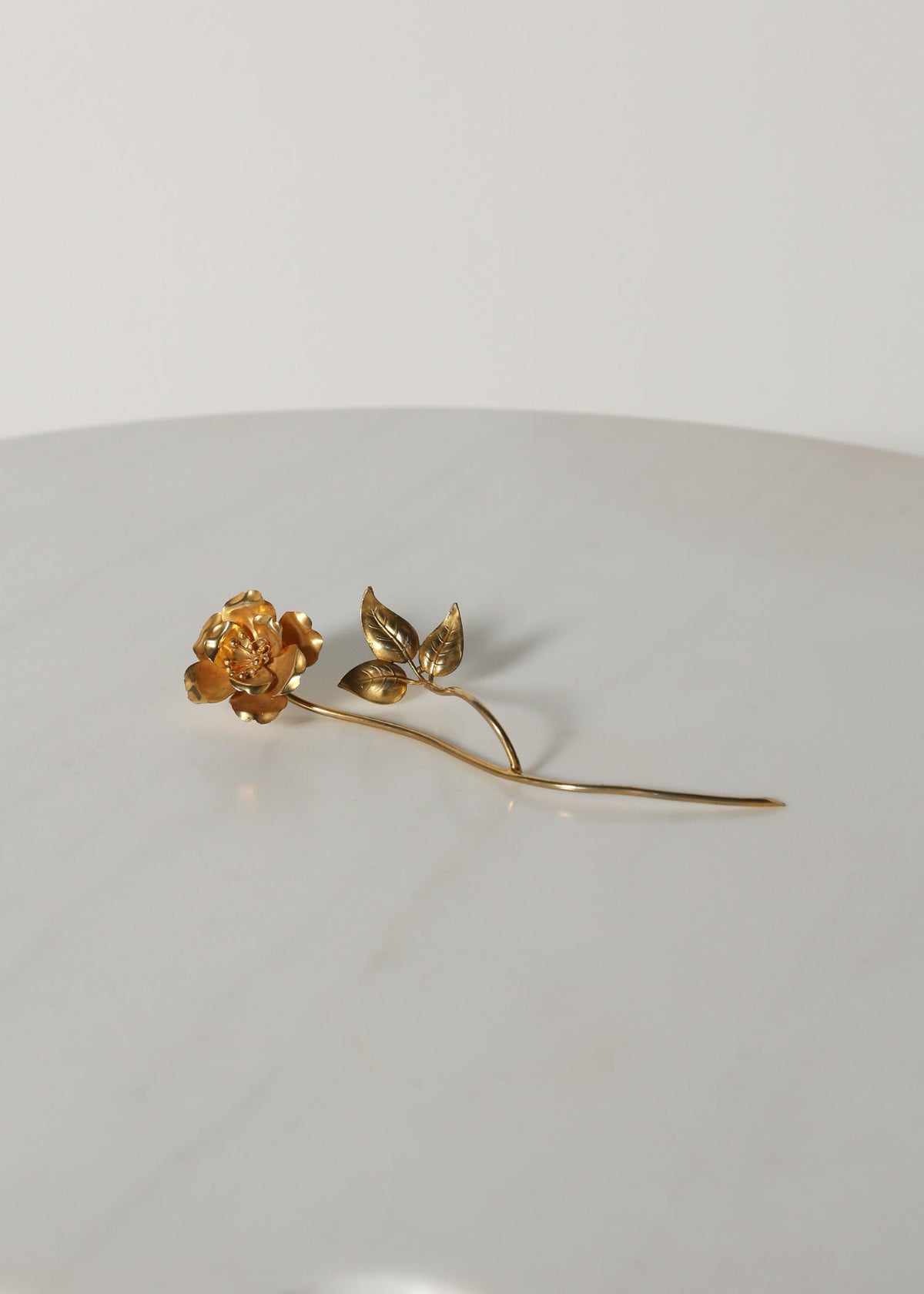 OBJET TROUVÉ | 30’s Gold-Plated Flower Stem