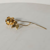 OBJET TROUVÉ | 30’s Gold-Plated Flower Stem