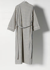 FLEUR ROBE | Azure Ticking | PRE-ORDER