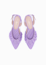 BELLE COCKTAIL FLAT | Lavender Moiré