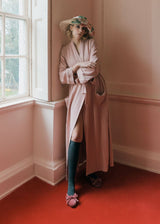 FLEUR ROBE | Blush Linen