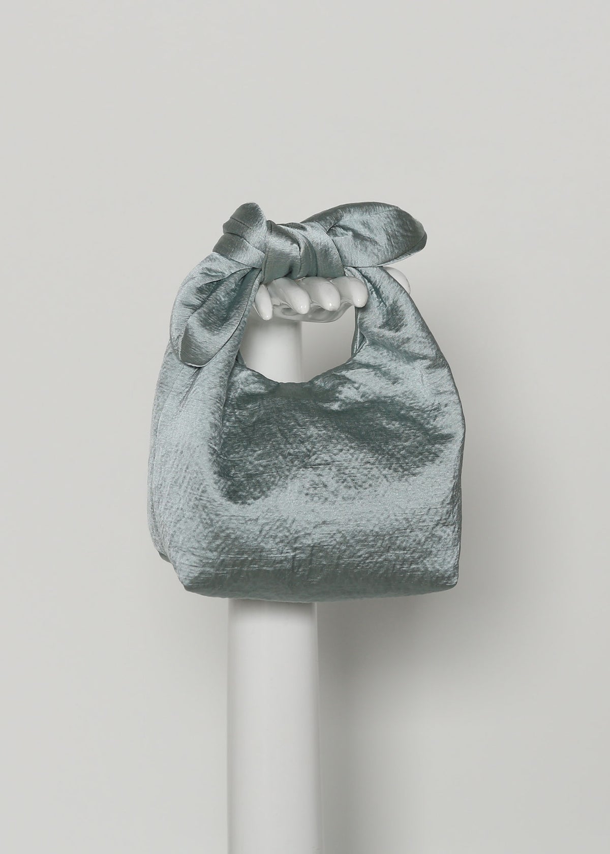 COCKTAIL BAG | Powder Blue Satin