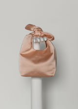 COCKTAIL BAG | Peach Satin