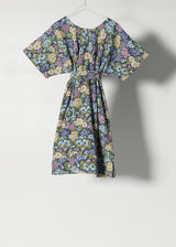 MIDI HOUSE-DRESS | 70's Floral | ONE OF A KIND