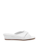 VENUS MULE | White Leather