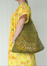 MACRAMÉ BAG | Olive Green