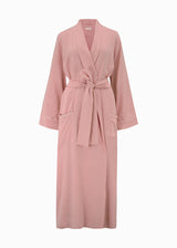 FLEUR ROBE | Blush Linen