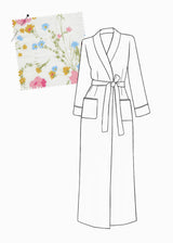 FLEUR ROBE | 70's Floral Cotton | COMING SOON