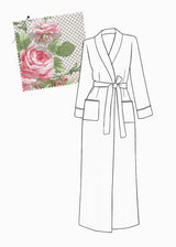 FLEUR ROBE | 90's Rose Trellis Chintz | COMING SOON