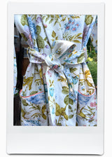 FLEUR ROBE | 70's Cotton Chintz | ONE OF A KIND