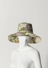 GARDEN HAT | 90's One Of A Kind Silk