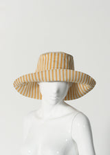 GARDEN HAT | Mustard Ticking