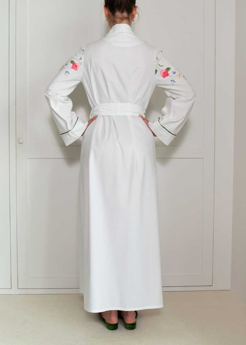 FLEUR ROBE | 70's Table Linen | S/M