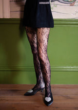 LILY KITTEN HEEL | Black Satin