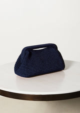 MACRAMÉ CLUTCH | Navy Blue | PRE-ORDER
