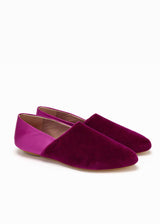 WILLOW BABOUCHE | Berry Velvet
