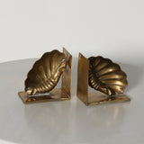 OBJET TROUVÉ | 70’s Brass Shell Book-Ends