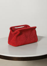 MACRAMÉ CLUTCH | Tomato Red | PRE-ORDER