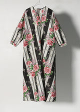 AMARYLLIS KAFTAN | 90's Linen Chintz | ONE OF A KIND