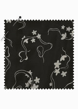 AMARYLLIS KAFTAN | 80's Daisy Crepe | ONE OF A KIND MAXI