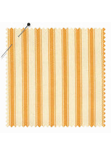 FLEUR ROBE | Mustard Ticking