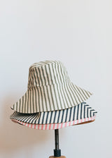 GARDEN HAT | Olive Ticking