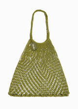 MACRAMÉ BAG | Olive Green