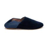WILLOW BABOUCHE | Navy Velvet